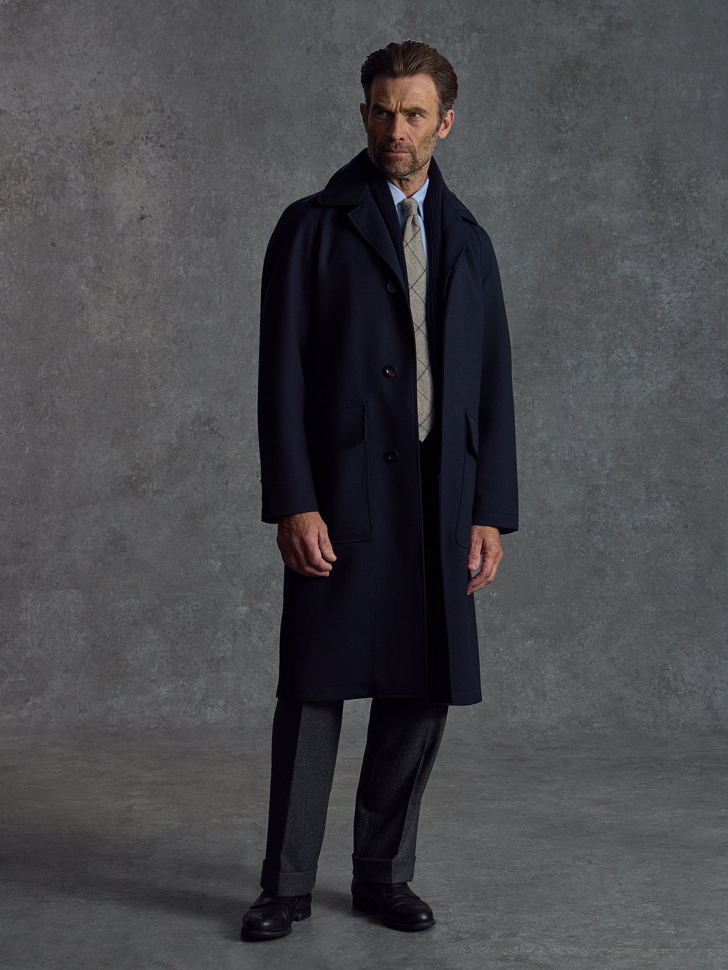 Navy Blue British Royal Navy Greatcoat Royal Navy Officer Navy
