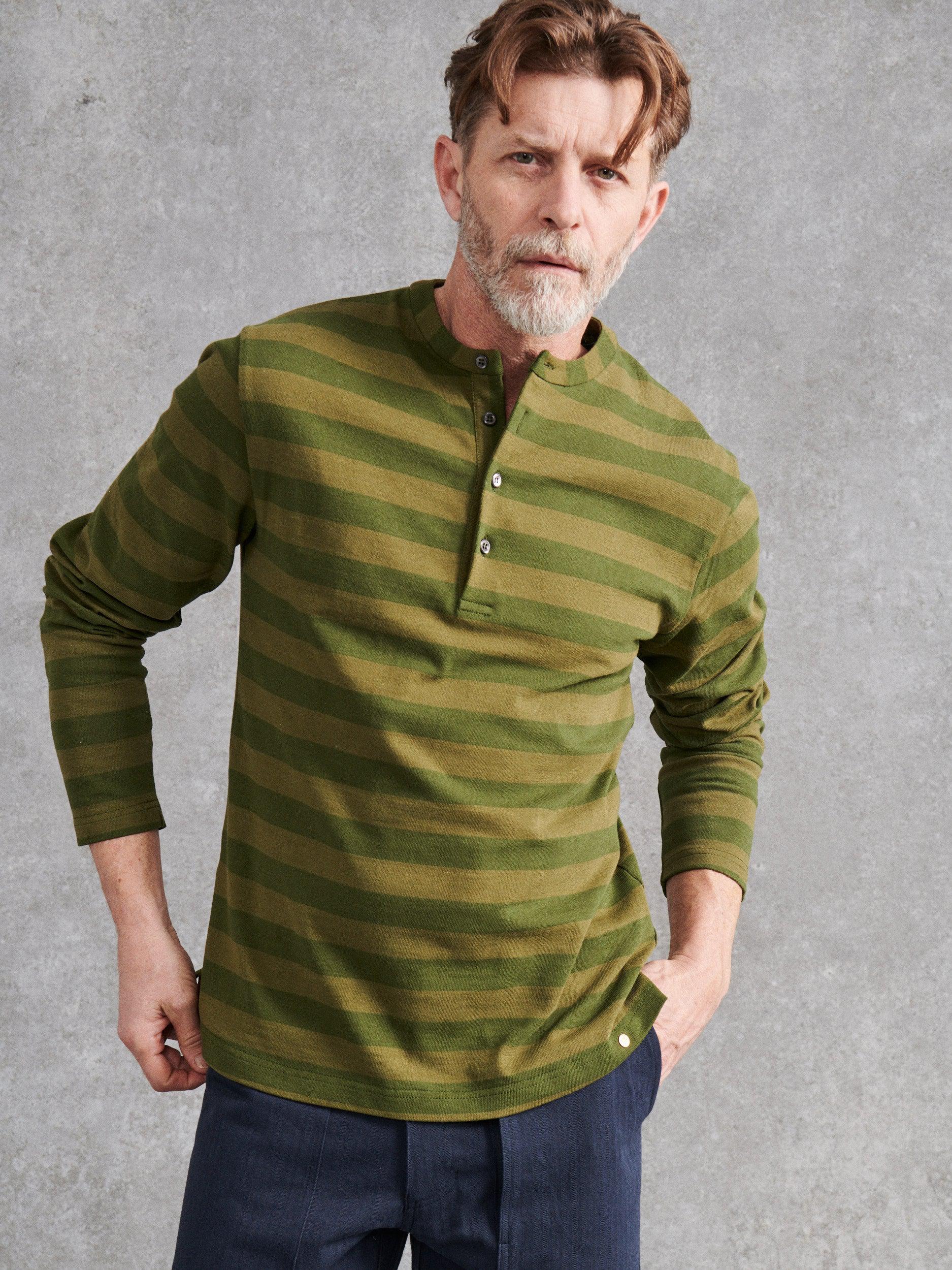 green-stripe