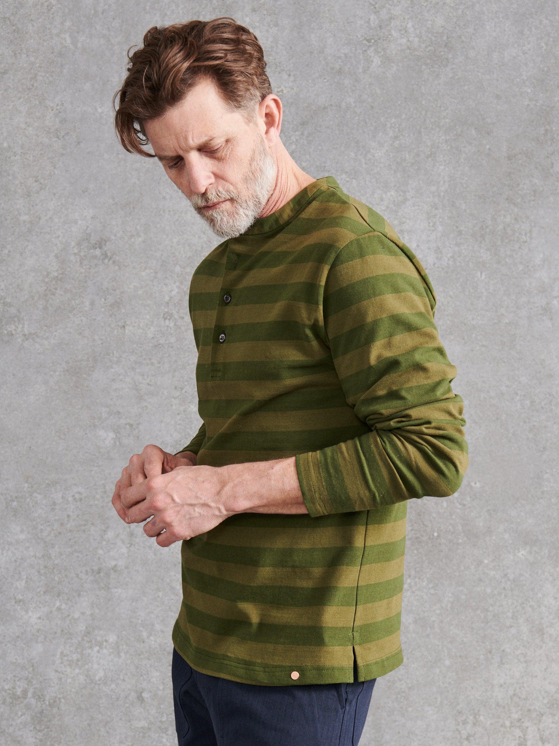 green-stripe