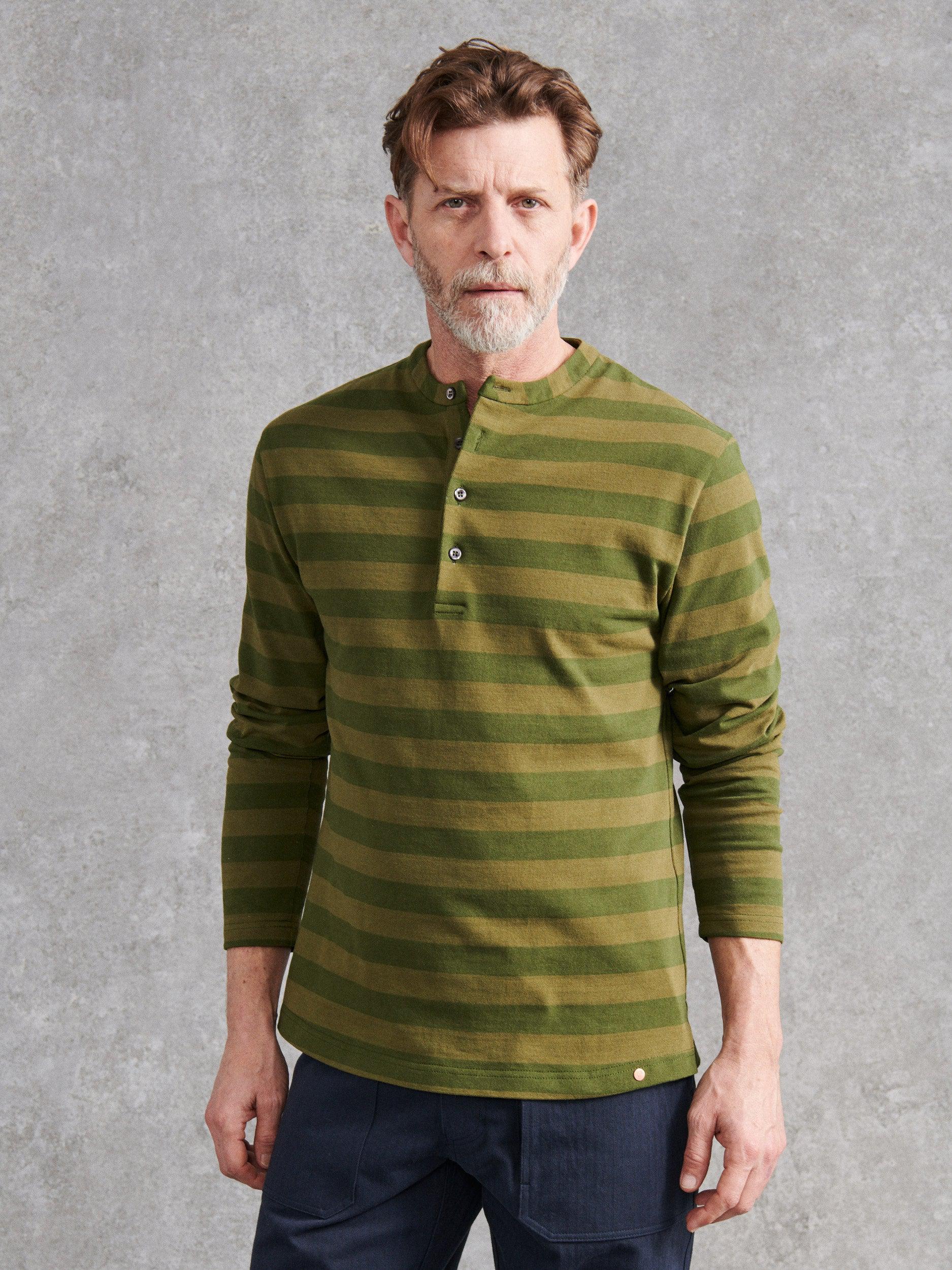 green-stripe