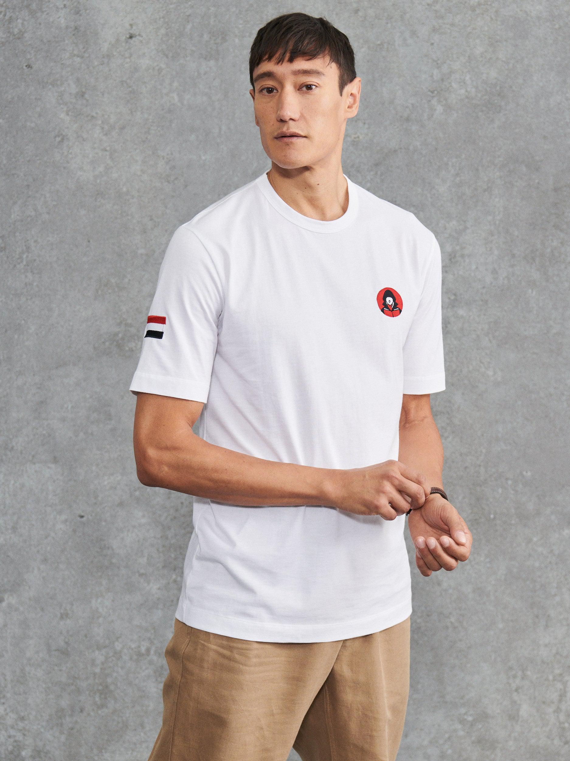 Top Flight Man Utd Top Table The United We Stand T-shirt White