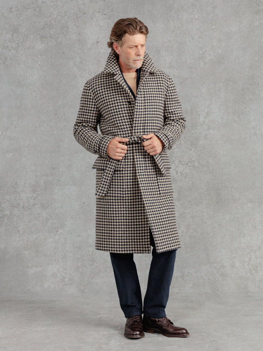 Belted overcoat mens new arrivals