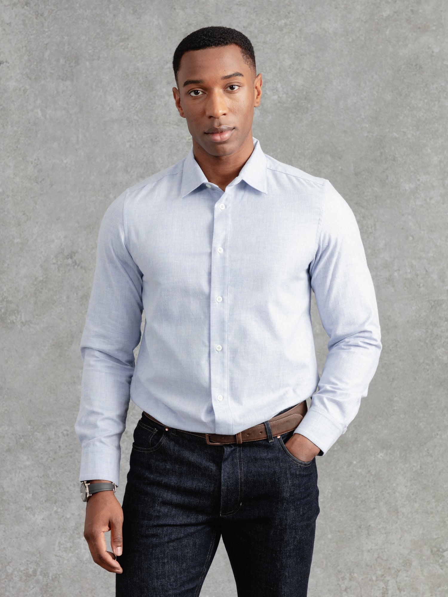 Pale Oxford Blue