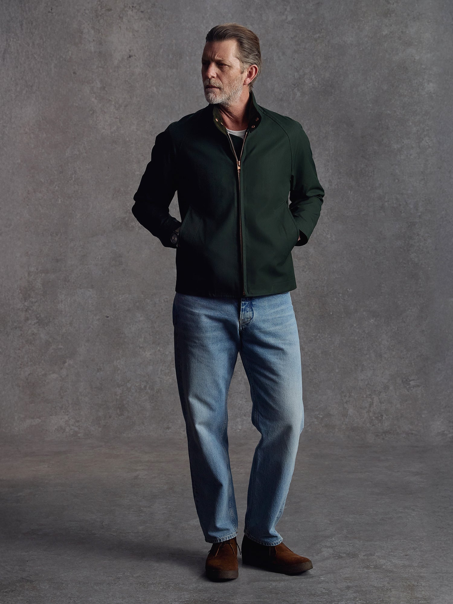 The Ventile® Harrington British Racing Green - Main Image