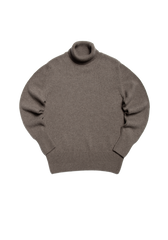 The Cashmere Submariner Rollneck - Dark Taupe The Cashmere Submariner Rollneck - Dark Taupe