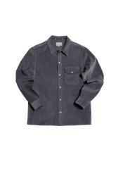 The Cord Saint Studded Shirt - Cobble Grey The Cord Saint Studded Shirt - Cobble Grey