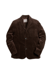 The Cashmere Cord Blazer - Bark The Cashmere Cord Blazer - Bark