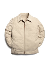 The Covert Jacket - Alabaster
