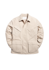 The Fitzrovia Field Jacket - Alabaster The Fitzrovia Field Jacket - Alabaster