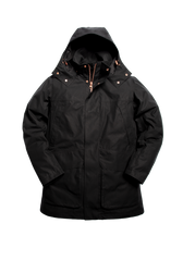 The Manchester Marine Parka - Ivory Black The Manchester Marine Parka - Ivory Black