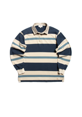 The Regents Rugby Shirt - Ink & Azure The Regents Rugby Shirt - Ink & Azure