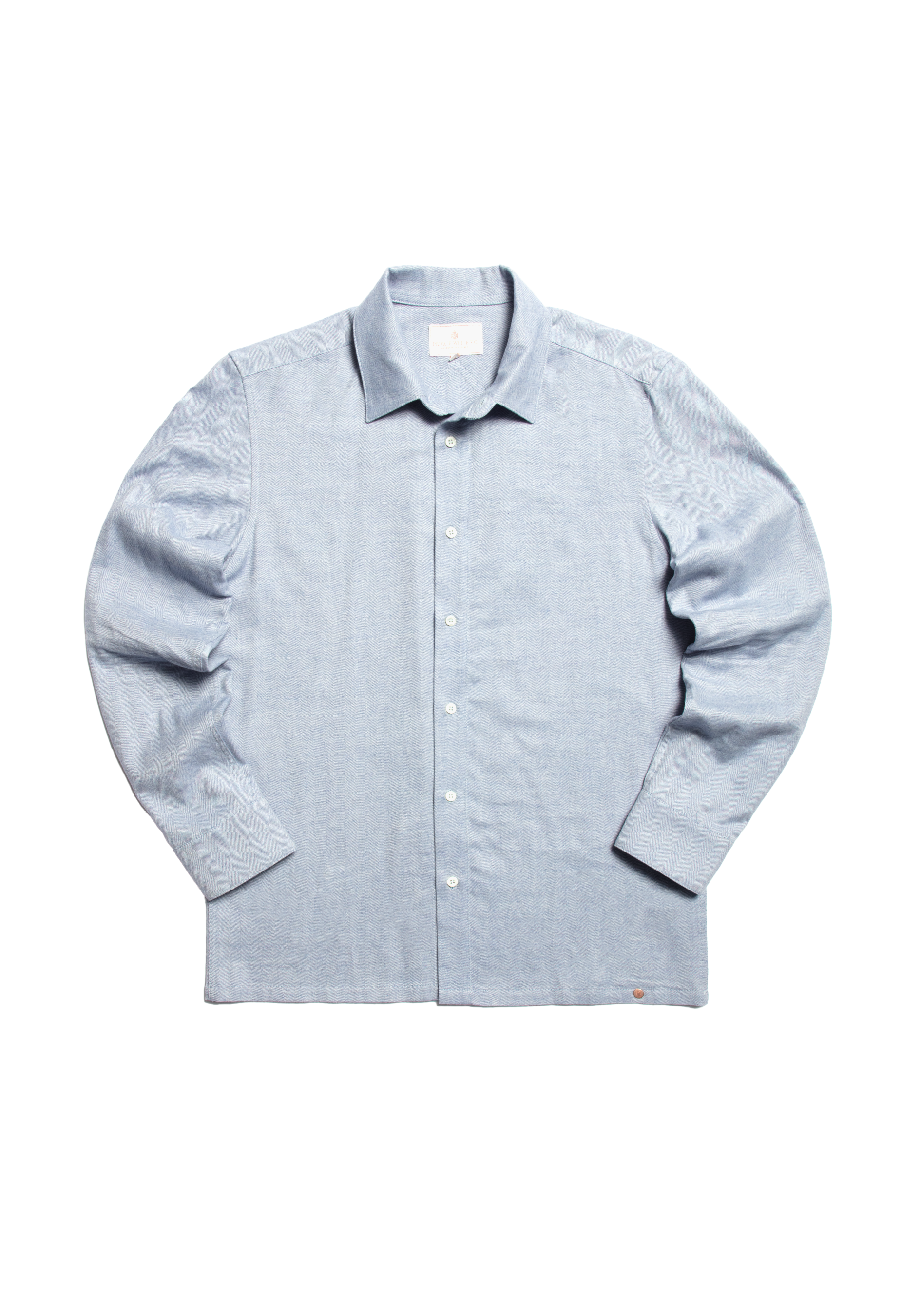 Oxford Blue Herringbone