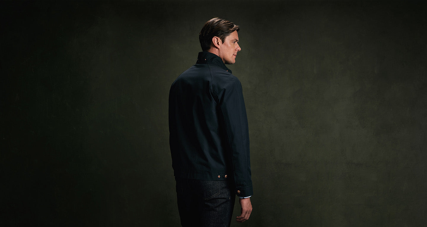 The Ventile® Harrington - Midnight Navy (Heroes)