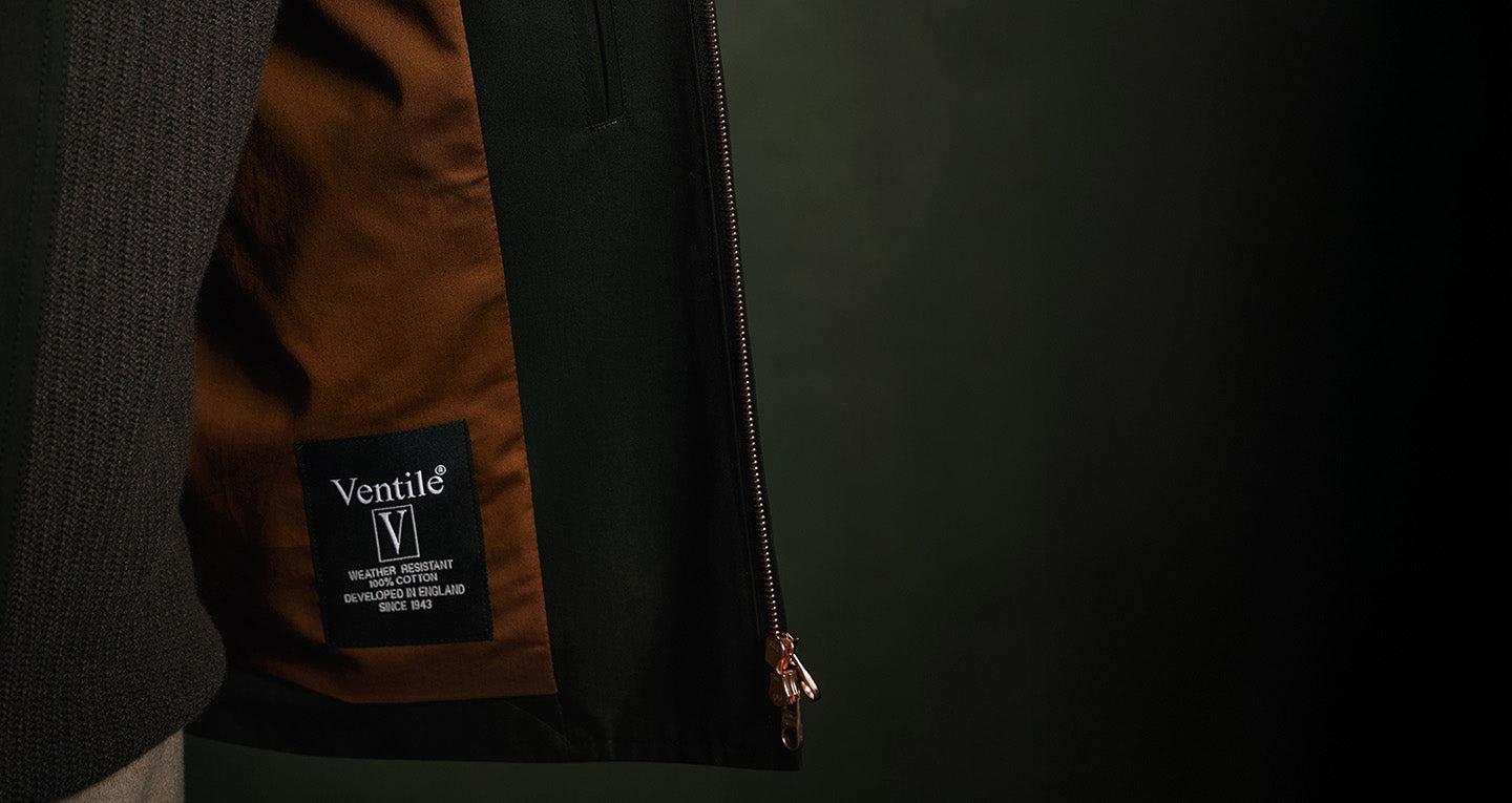 The Ventile® Harrington - Midnight Navy (Heroes)