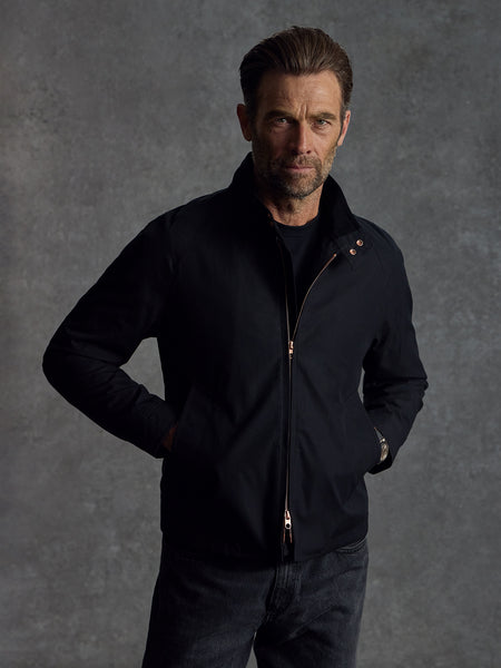 The Ventile® Harrington - Black
