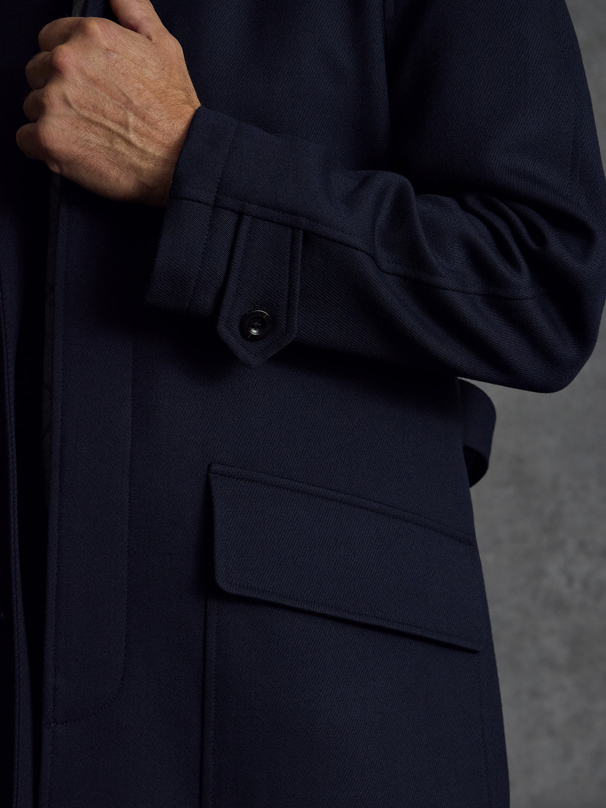 The General's Overcoat - Navy