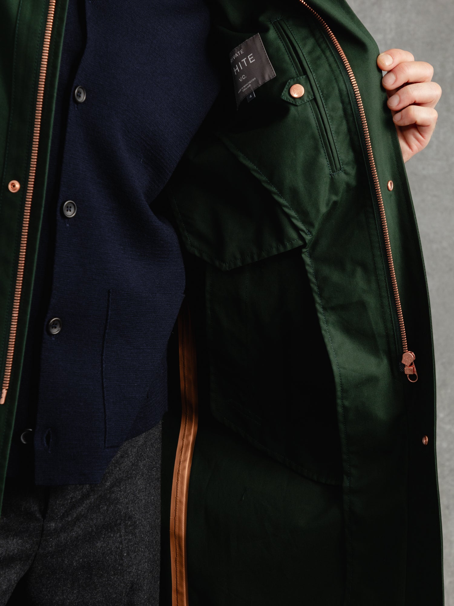 The Ventile® Mac - British Racing Green
