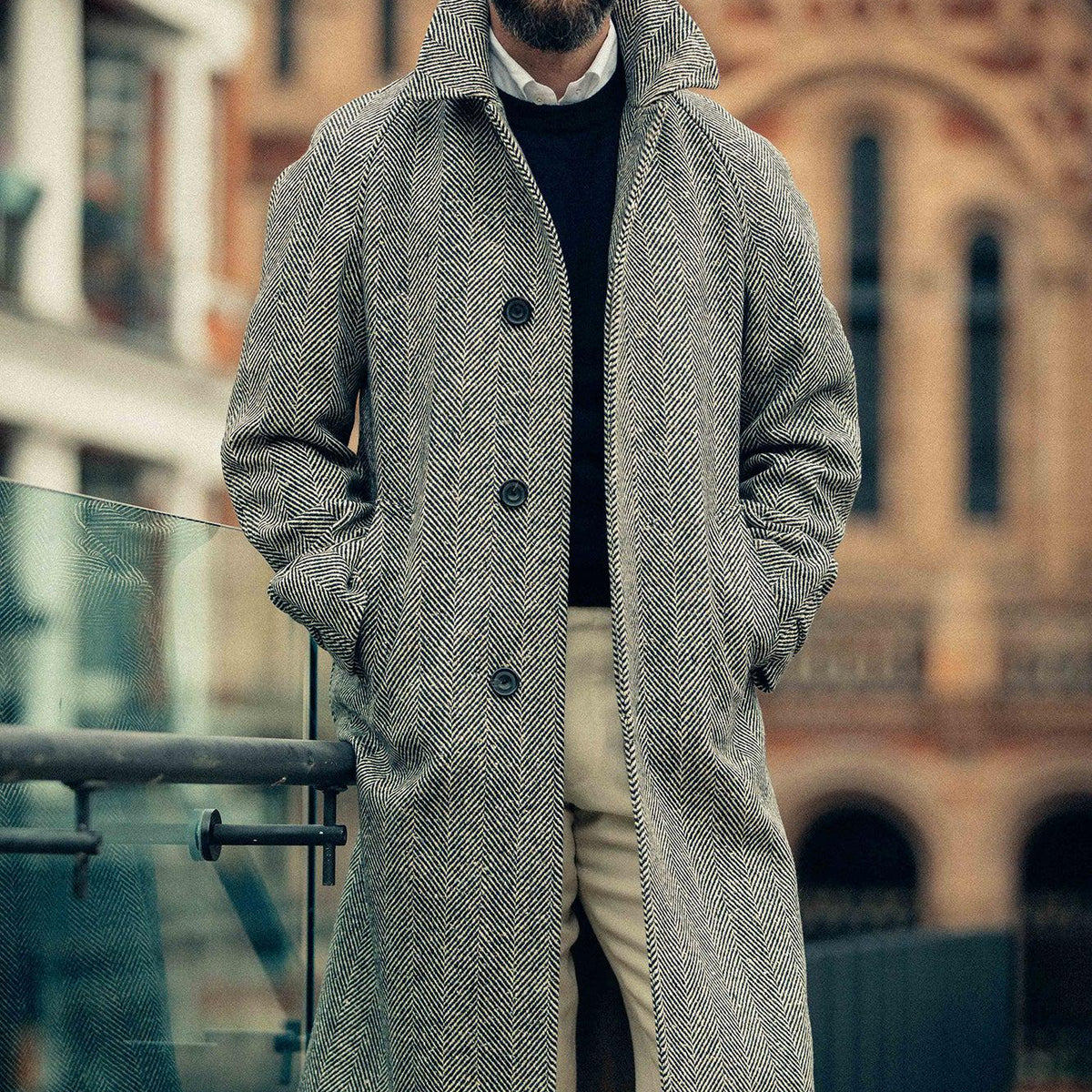 The Permanent Style Donegal Overcoat - Main Image