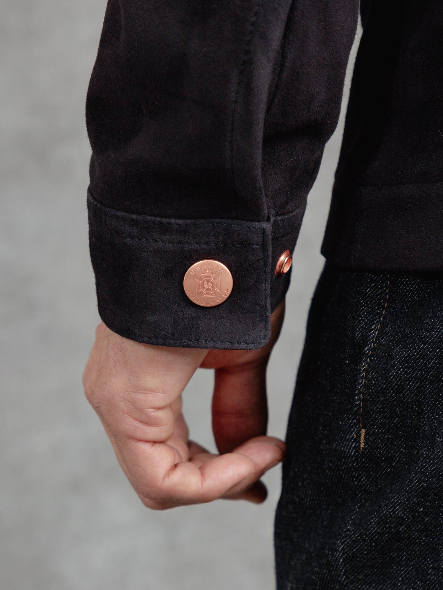 The Suede Panelled Overshirt – PrivateWhite V.C.