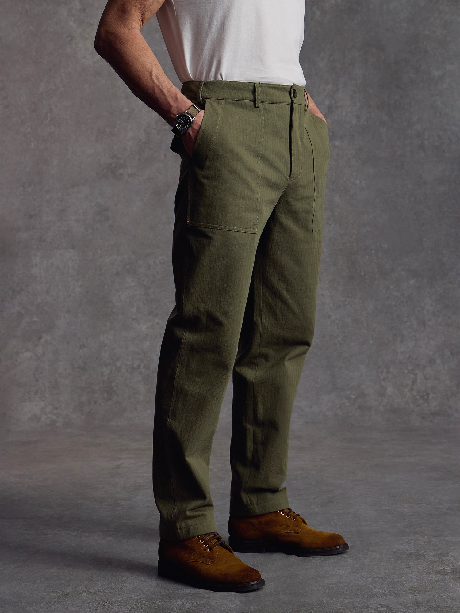 The Overlord Trouser - Moss