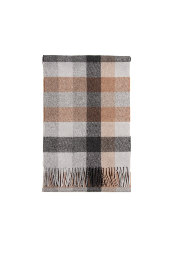 The Cashmere Check Scarf