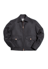 The Dogtooth Bomber - Cobble Grey