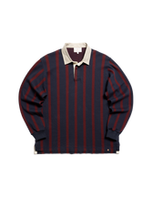 The Valour Shirt - Navy Stripe
