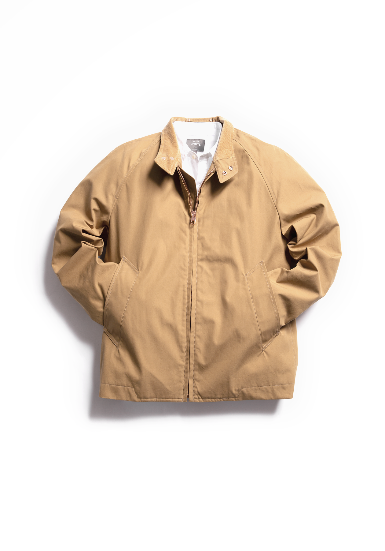 The Ventile Harrington Ultimate Men s Rain Jacket Private White V.C