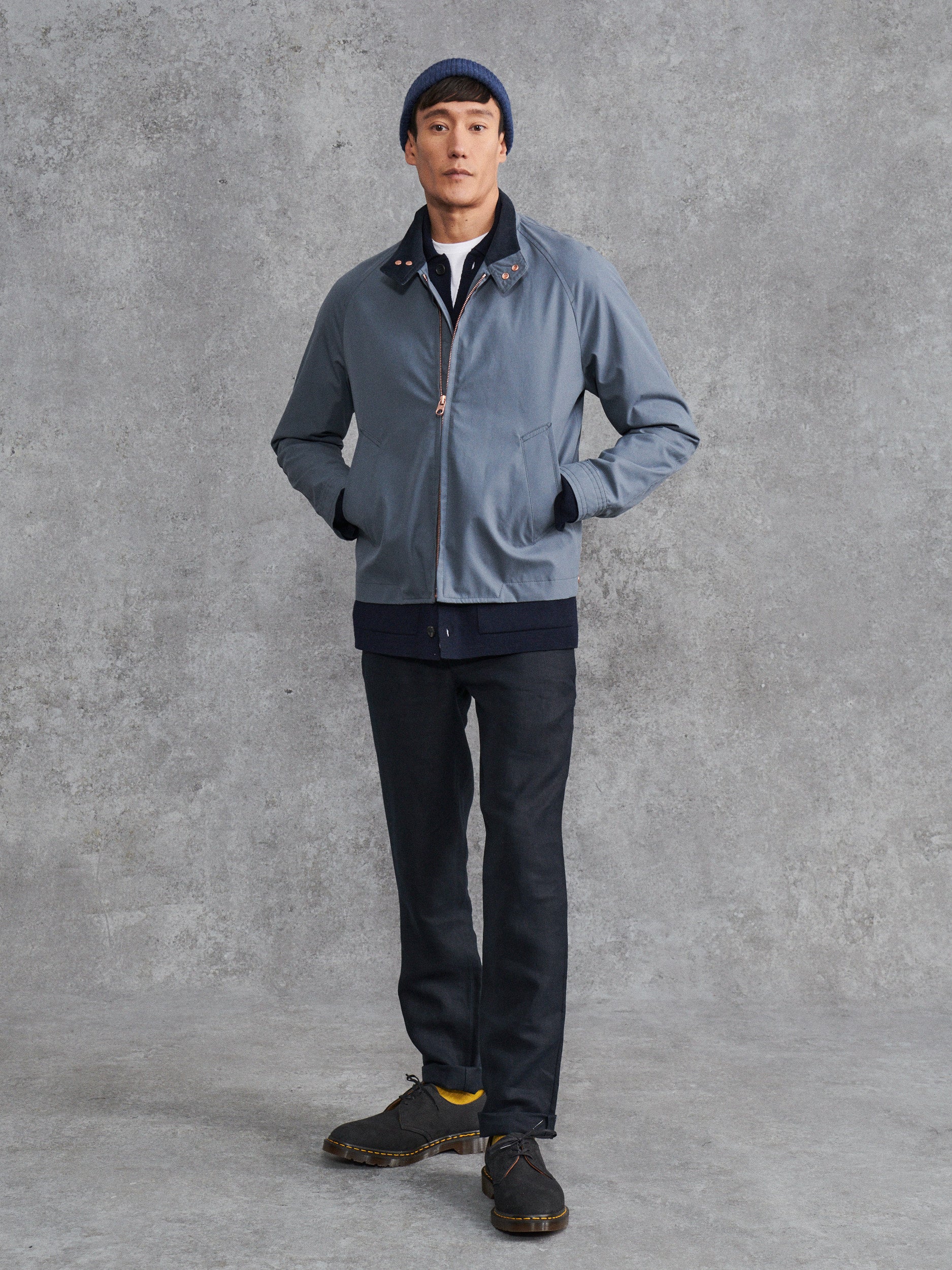 The Ventile Harrington Ultimate Men s Rain Jacket Private White V.C